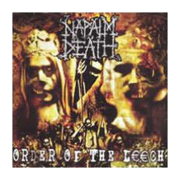 Napalm Death Order Of The Leech Compact Disc CD Front