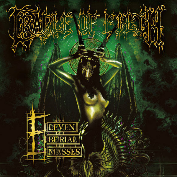 Cradle Of Filth Eleven Burial Masses Compact Disc CD Front