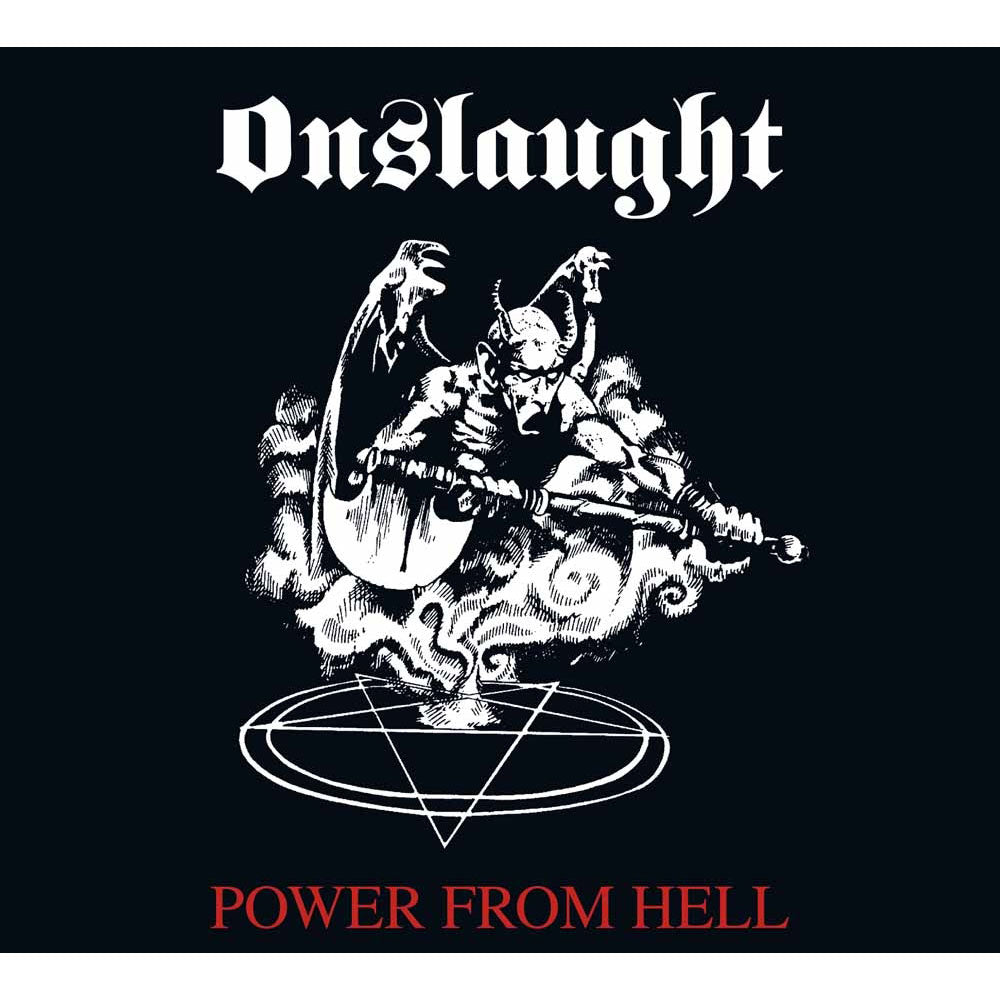 Onslaught Power From Hell Compact Disc Digi CD Front