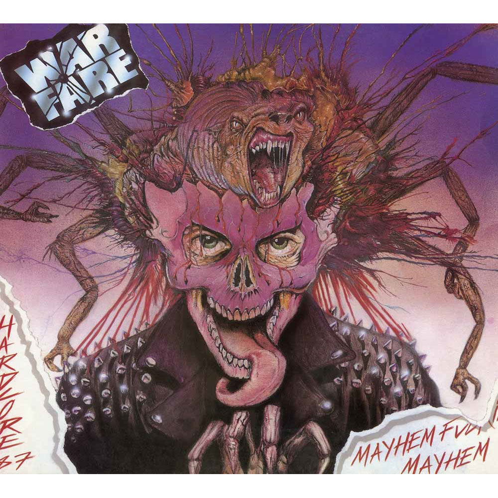 Warfare Mayhem Fuckin Mayhem Compact Disc Digi CD Front