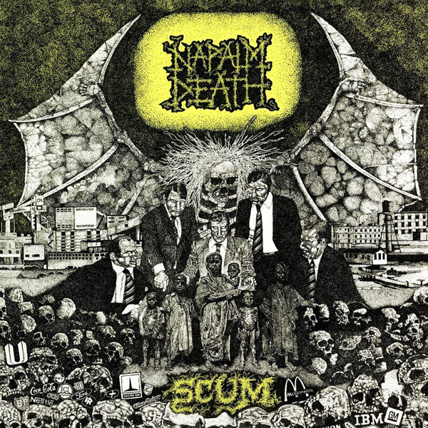 Napalm Death Scum Vinyl LP Vinyl Front