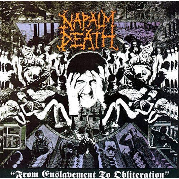 Napalm Death From Enslavement To Obliteration Compact Disc CD Front