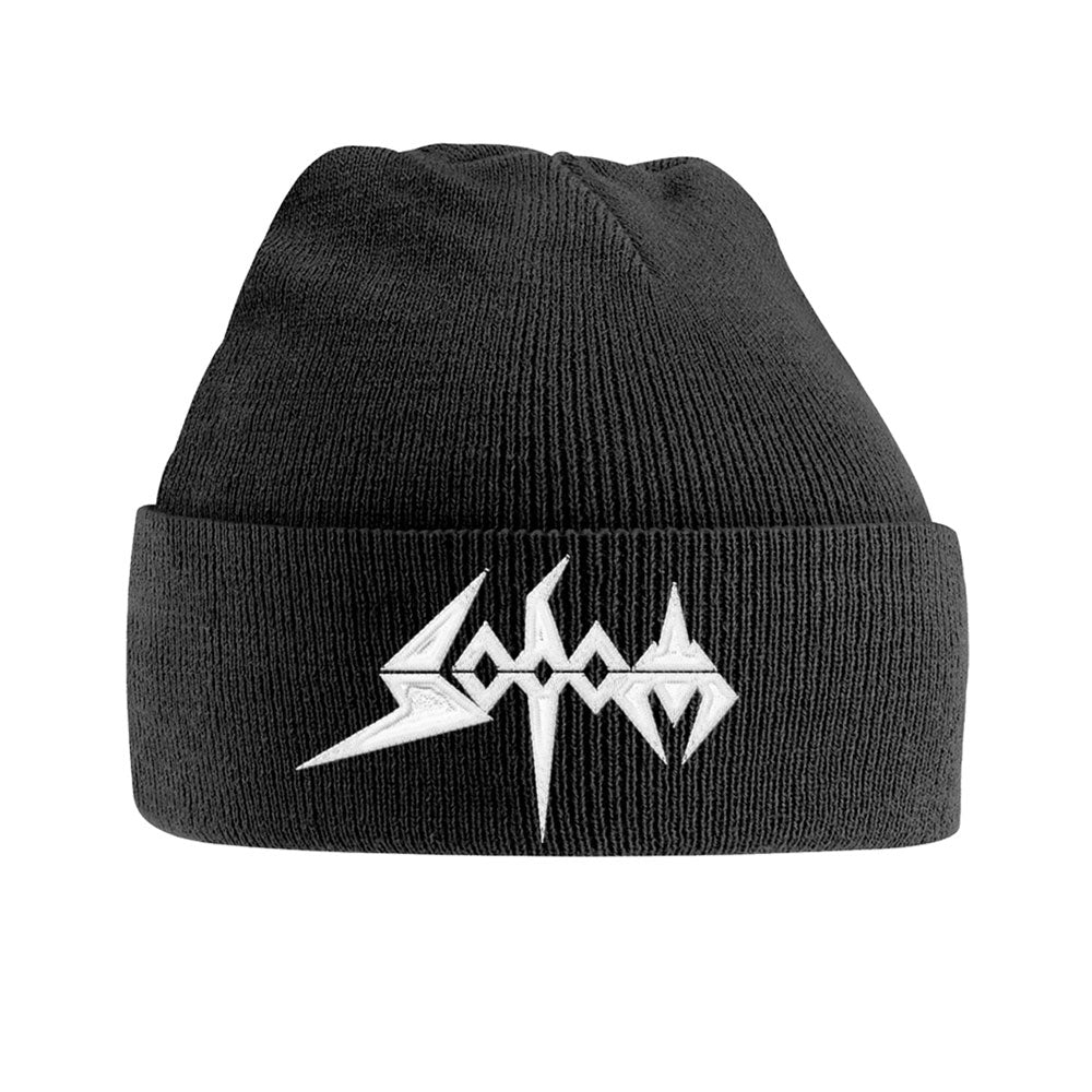 Sodom Logo Beanie Front