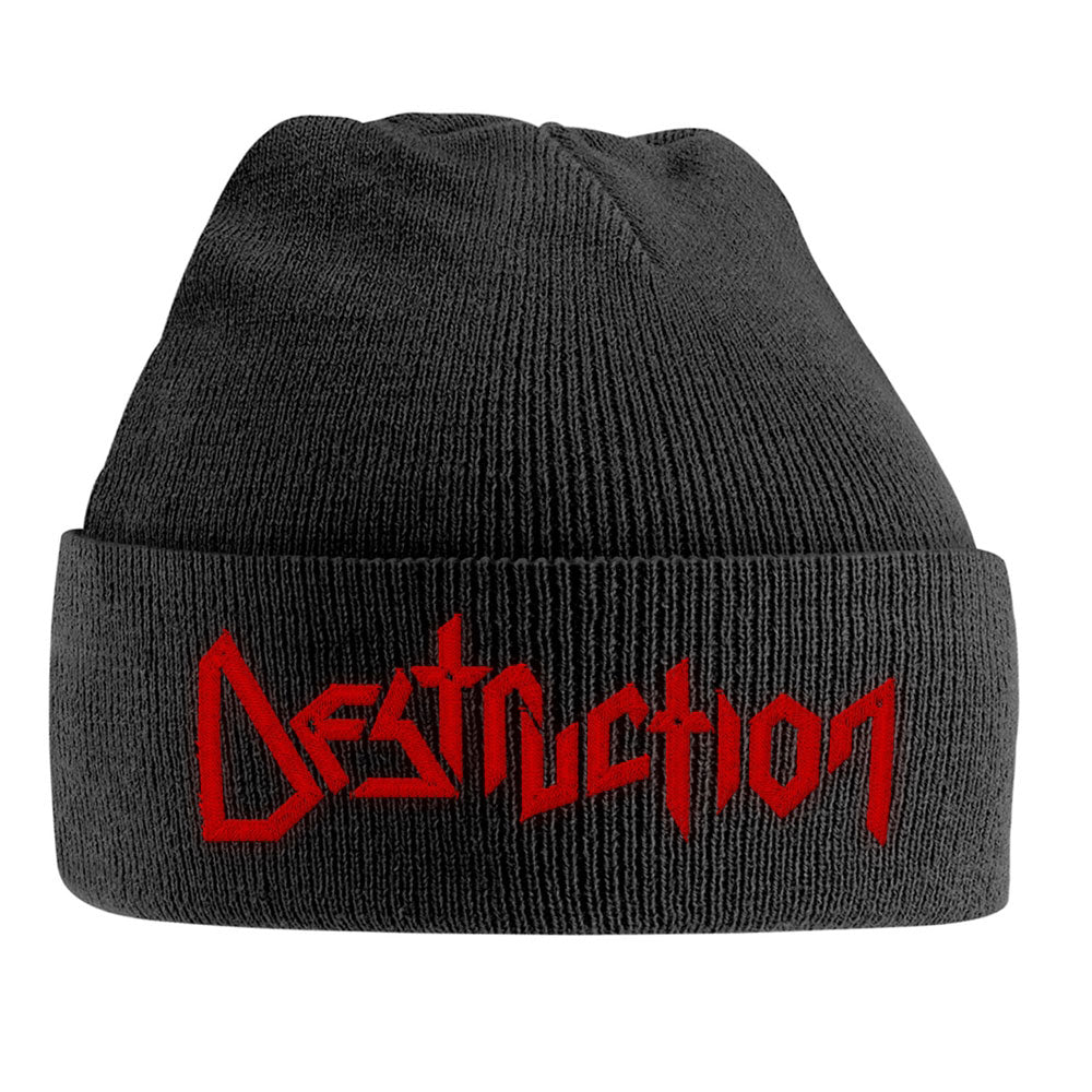 Destruction Logo Beanie Front