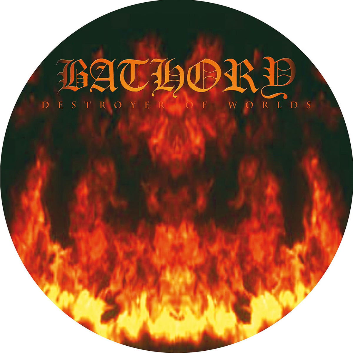 Bathory Destroyer Of Worlds Vinyl 12" Picture Disc Vinyl Front