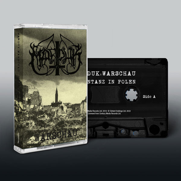 Marduk Warschau (live) Music Cassette Cassette Tape Front