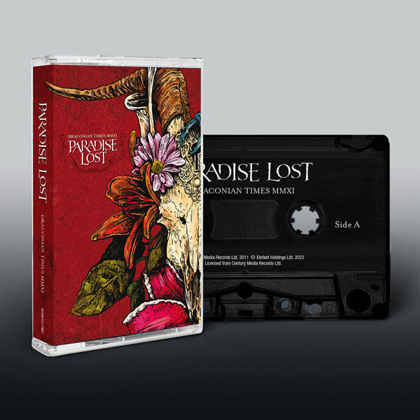 Paradise Lost Draconian Times Mmxi Music Cassette Cassette Tape Front