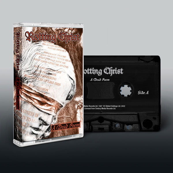 Rotting Christ A Dead Poem Music Cassette Cassette Tape Front