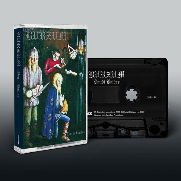 Burzum Daudi Baldrs Music Cassette Cassette Tape