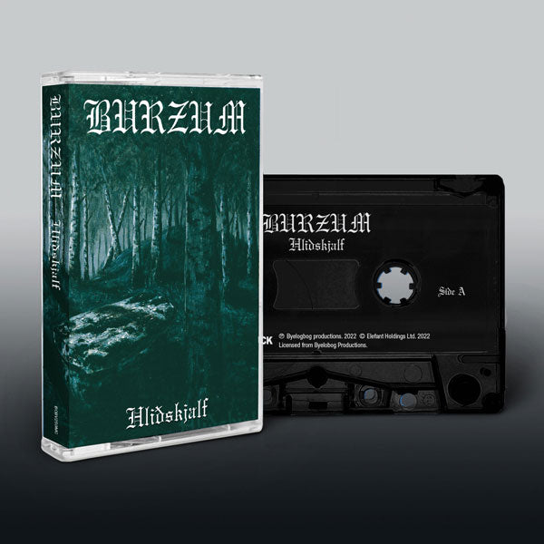 Burzum Hlidskjalf Music Cassette Cassette Tape Front
