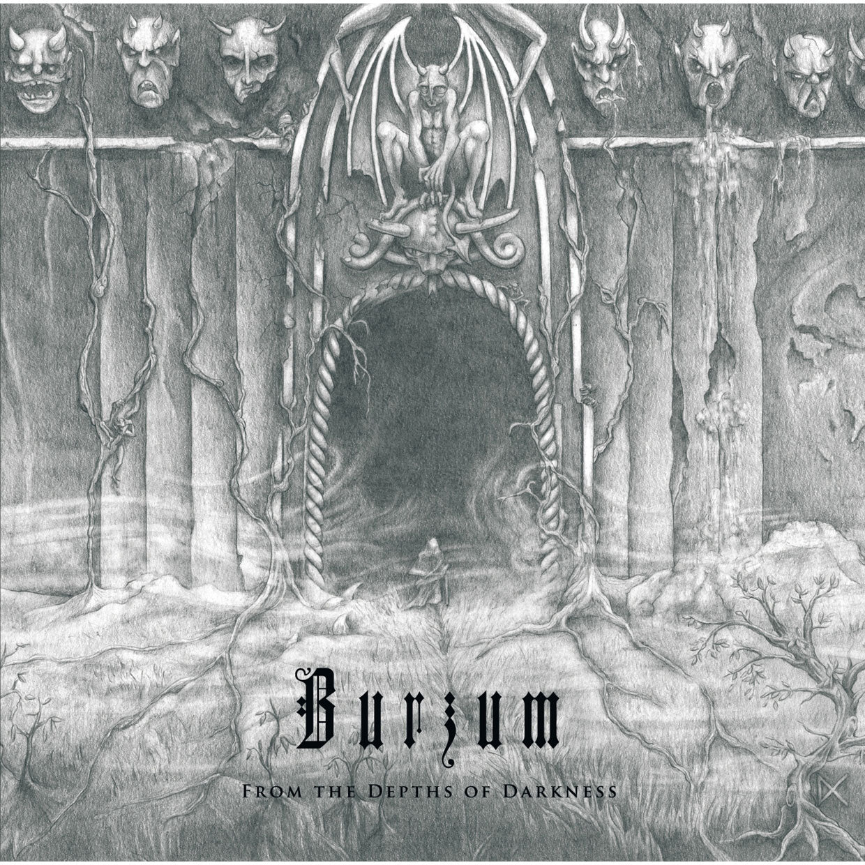 Burzum From The Depths Of Darkness Vinyl Double Album Vinyl Front