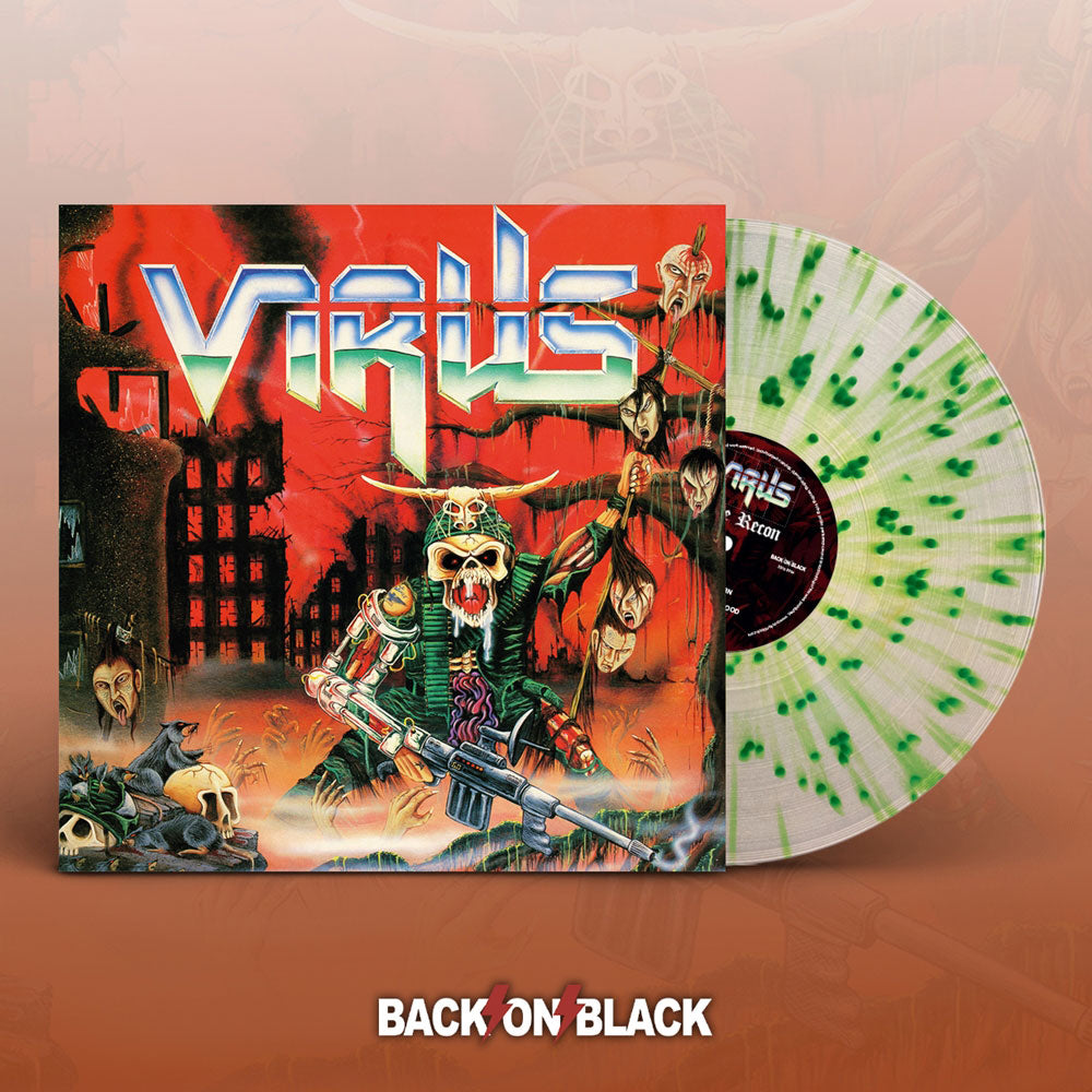 Virus Force Recon (clear W/ Green Splatter Vinyl) Vinyl LP Vinyl Front