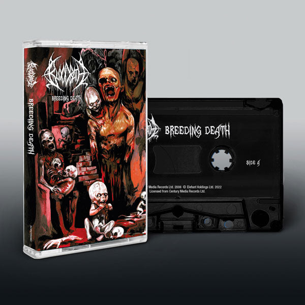 Bloodbath Breeding Death Ep Music Cassette Cassette Tape Front