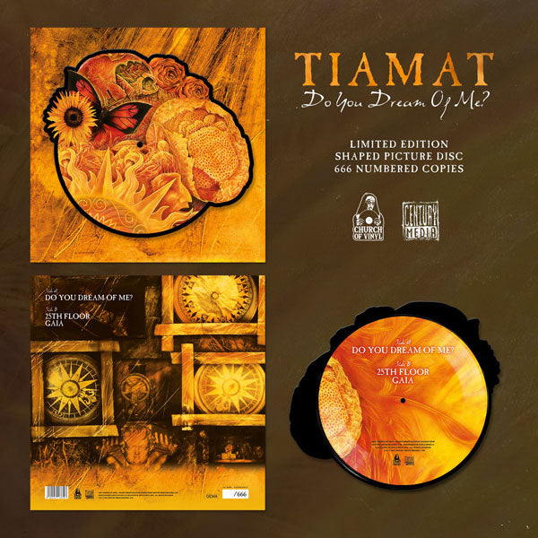 Tiamat Do You Dream Of Me? (shaped Picture Disc) Vinyl 12" Picture Disc Vinyl Front