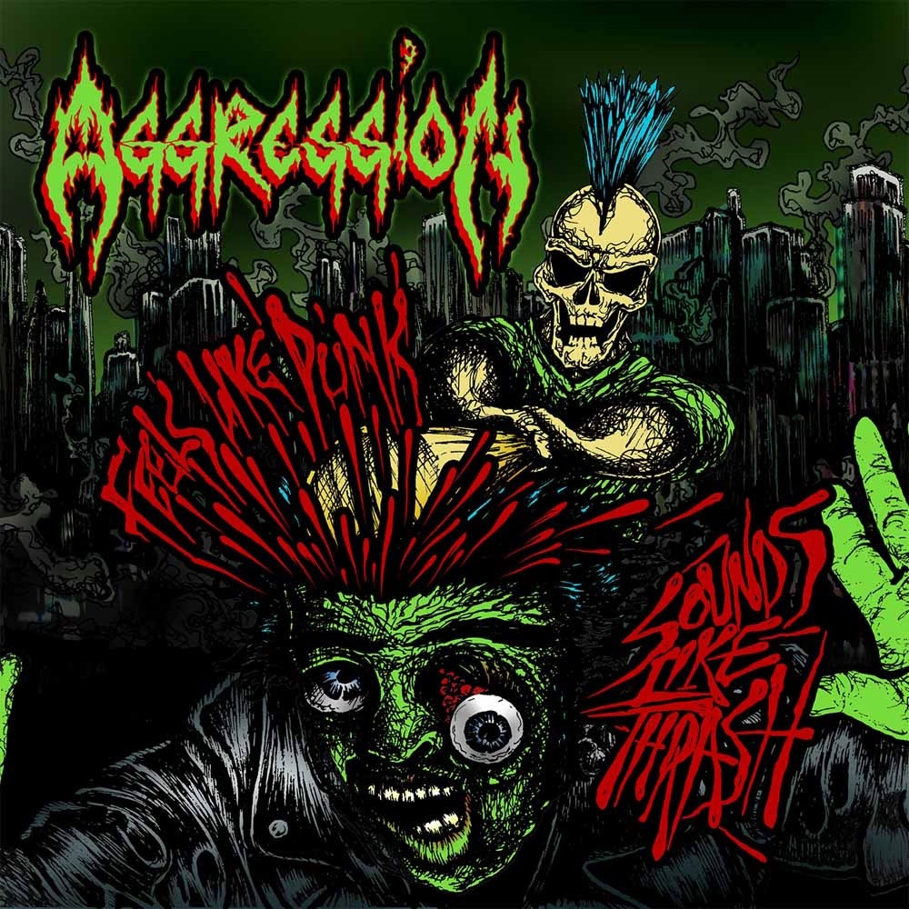 Aggression Feels Like Punk, Sounds Like Thrash Compact Disc Digi CD Front