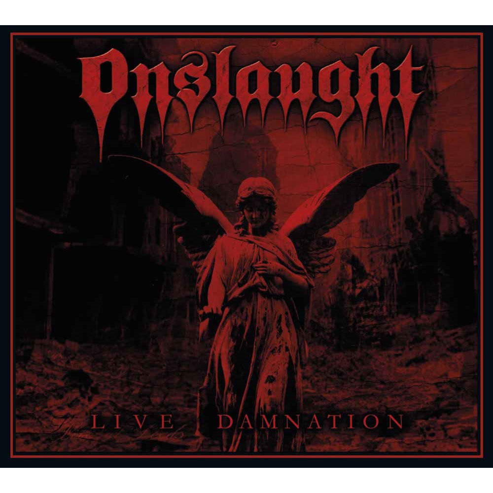Onslaught Live Damnation Compact Disc Digi CD Front