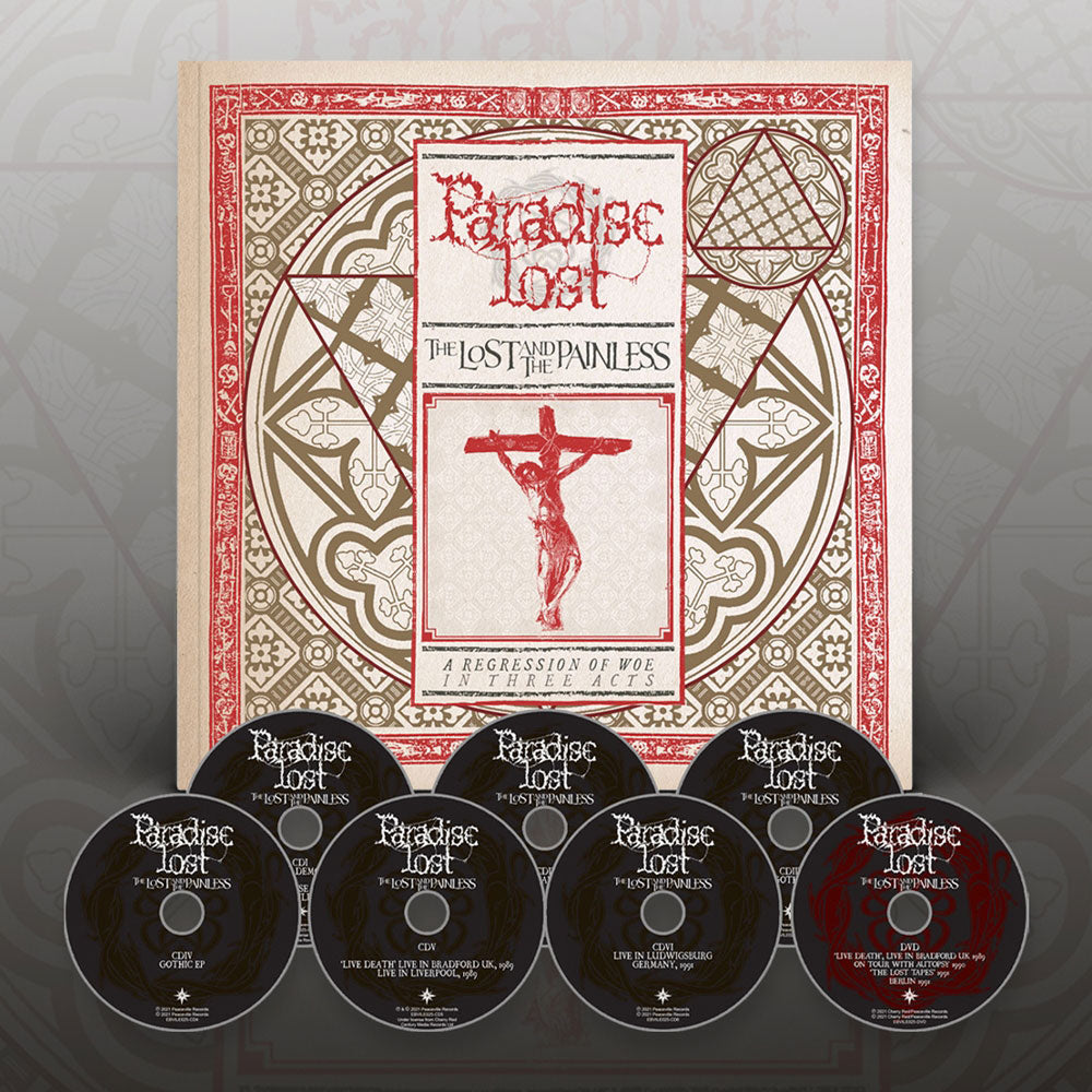 Paradise Lost The Lost & The Painless (6cd+dvd) Compact Disc Box Set CD Front