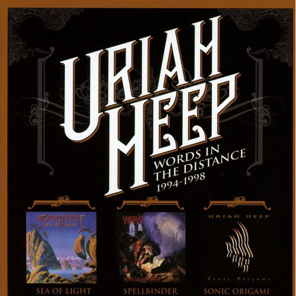 Uriah Heep Words In The Distance 1994-1998 Compact Disc - 3 CD Box Set CD Front