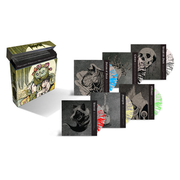 Kvelertak (6 Disc Box Set + Patch) (plastic Head Exclusive Splatter Vinyl) Vinyl 7" Vinyl Front