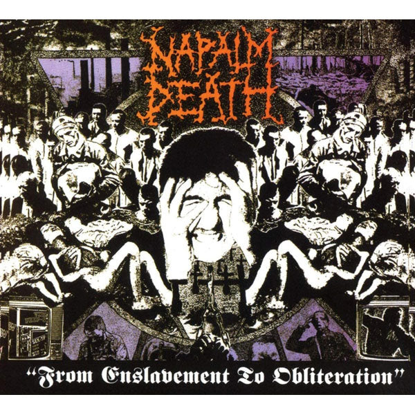 Napalm Death From Enslavement To Obliteration Compact Disc CD Front