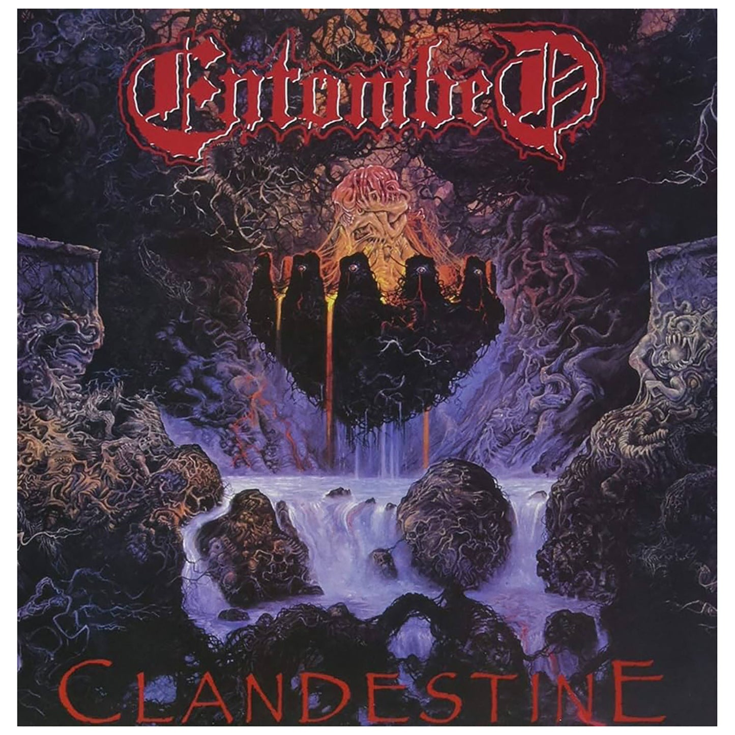 Entombed Clandestine Vinyl LP Vinyl Front