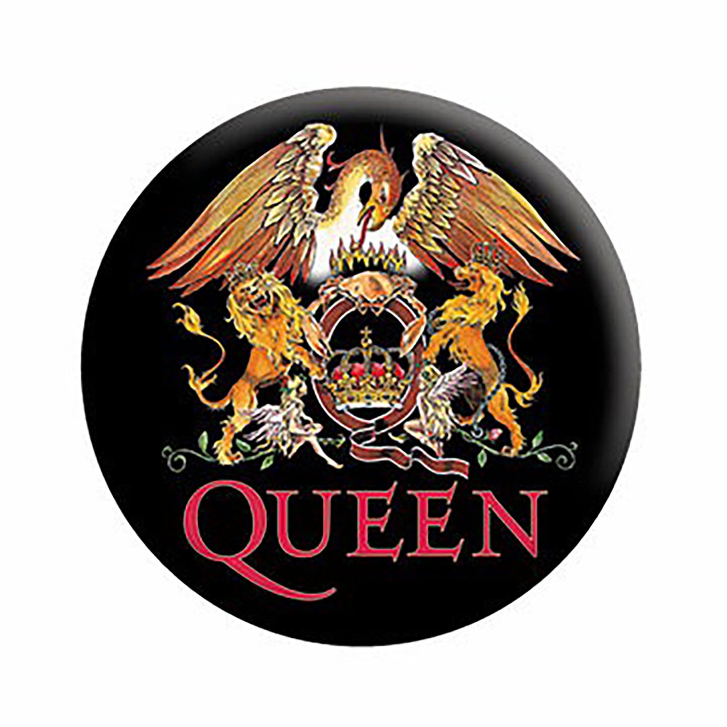 Queen Classic Crest Button Front