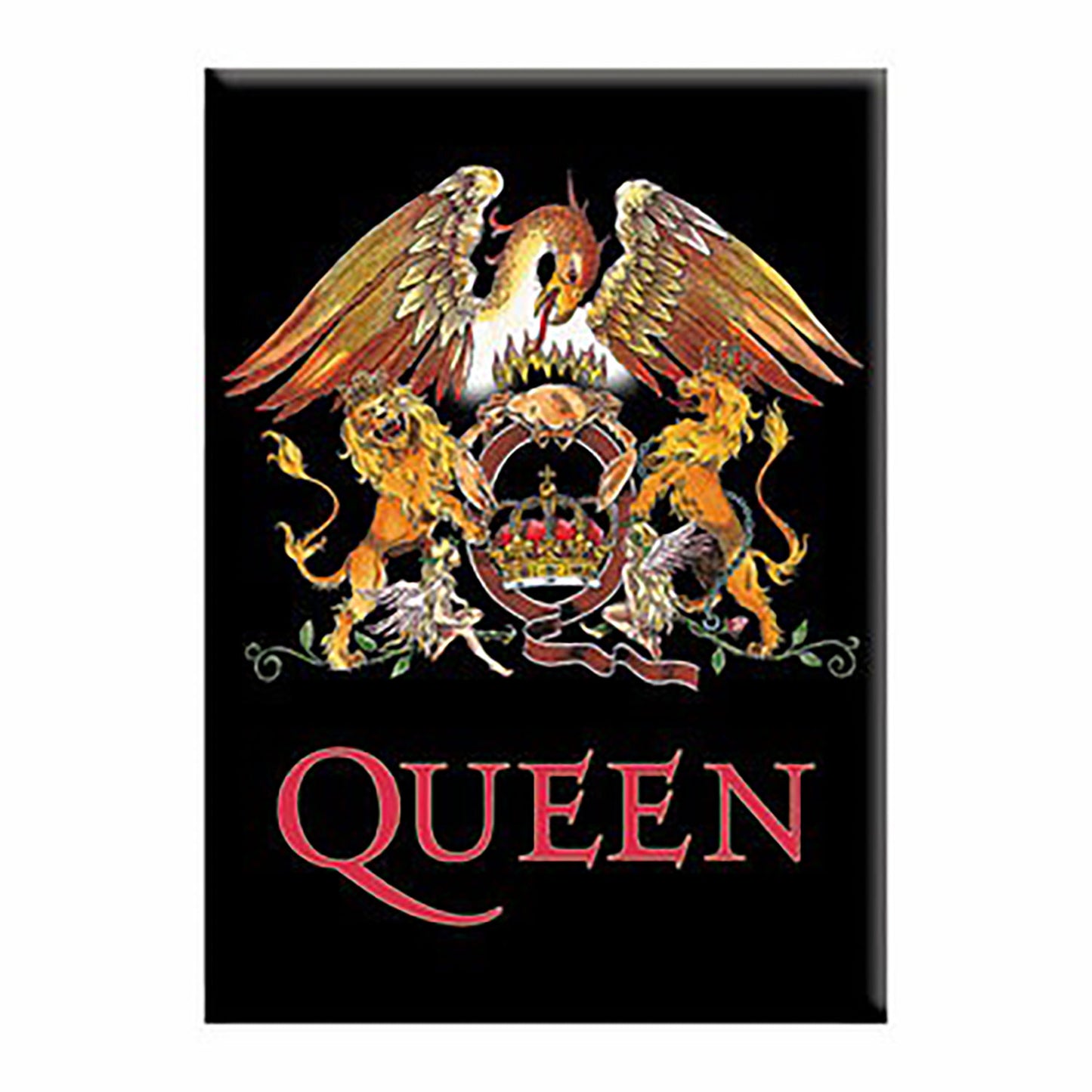 Queen Classic Crest Magnet Front