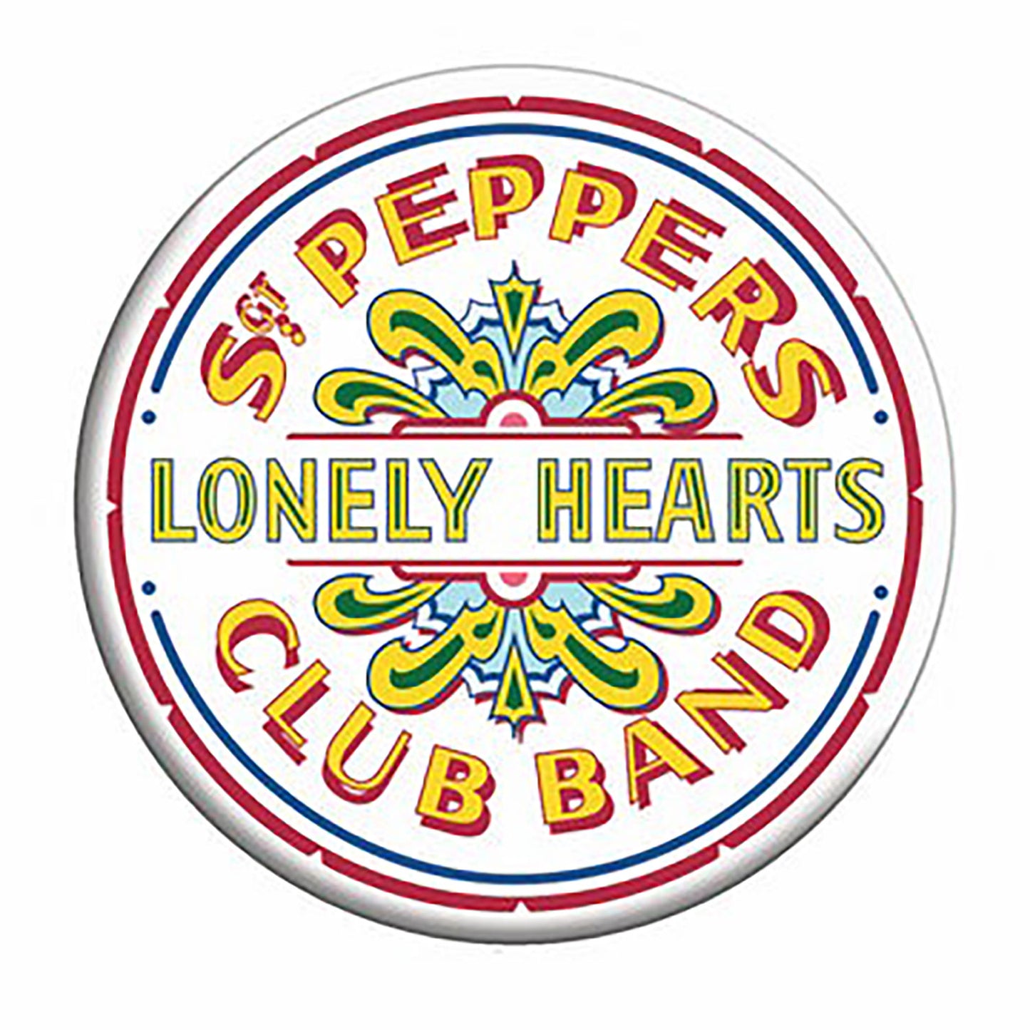 The Beatles Sgt. Pepper Logo Magnet Front