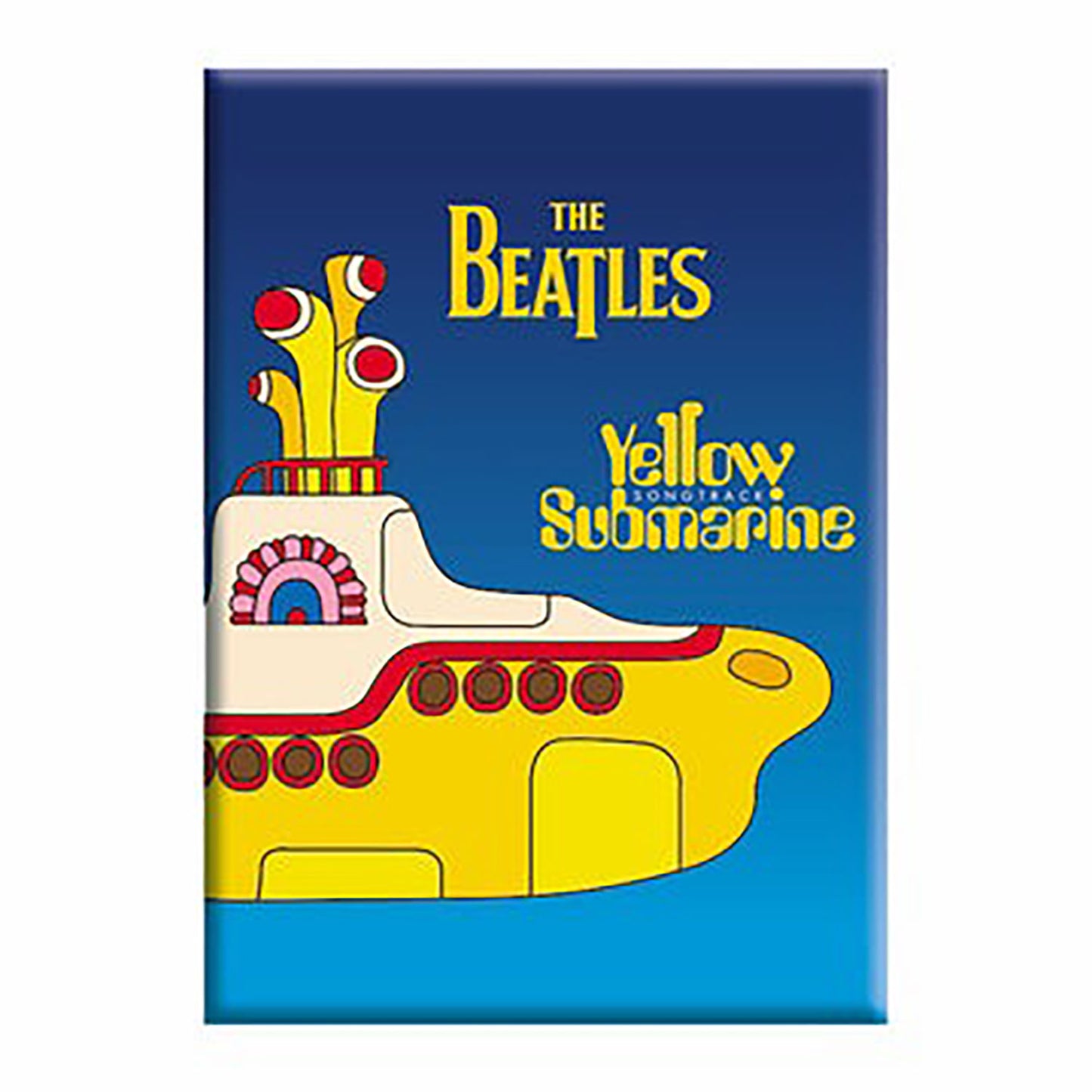 The Beatles Yellow Submarine Songtrack Magnet Front