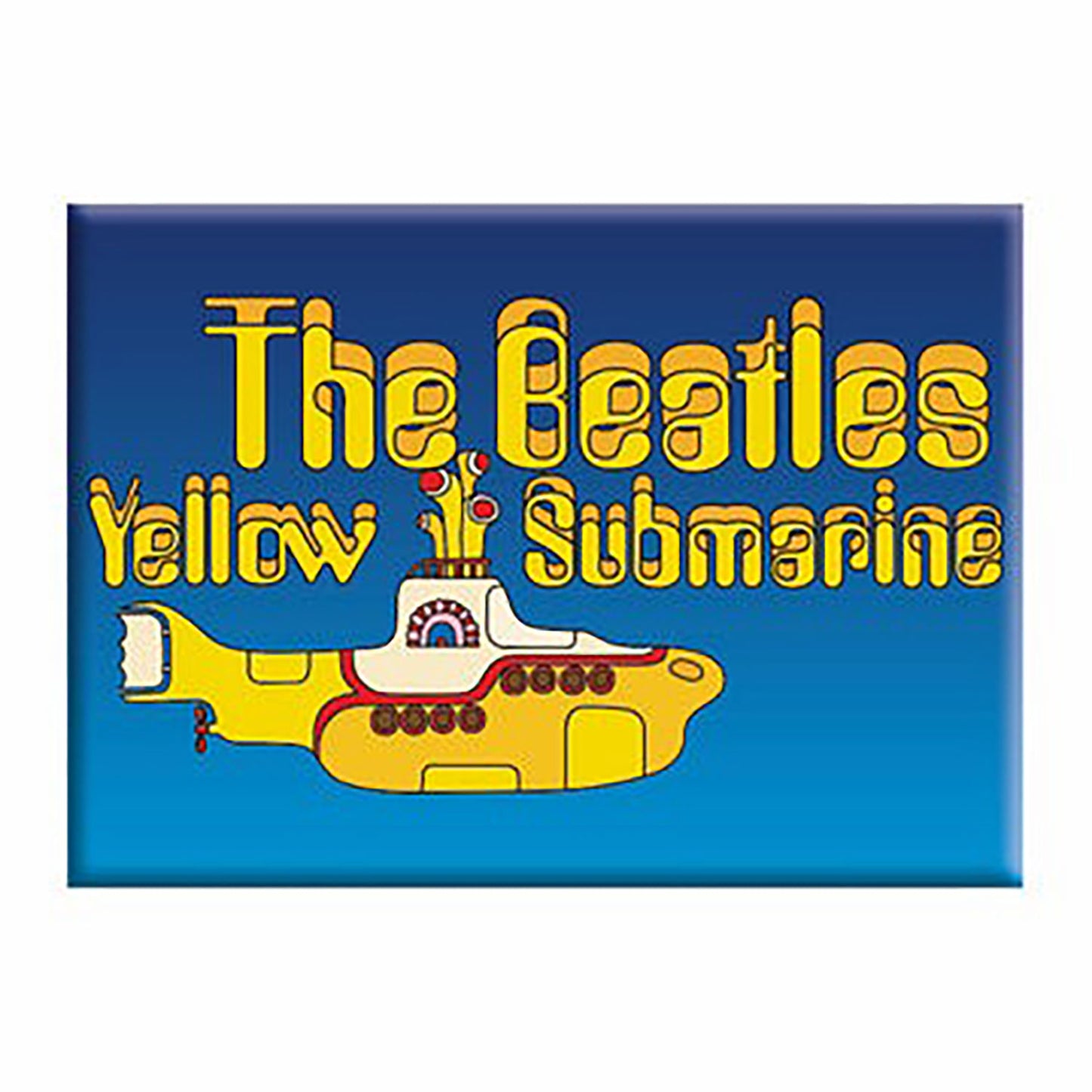The Beatles Yellow Submarine Magnet Front