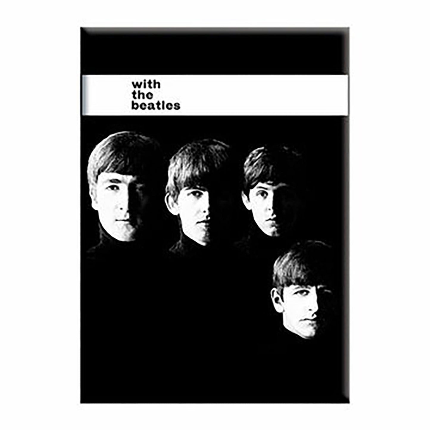 The Beatles With The Beatles Magnet Front