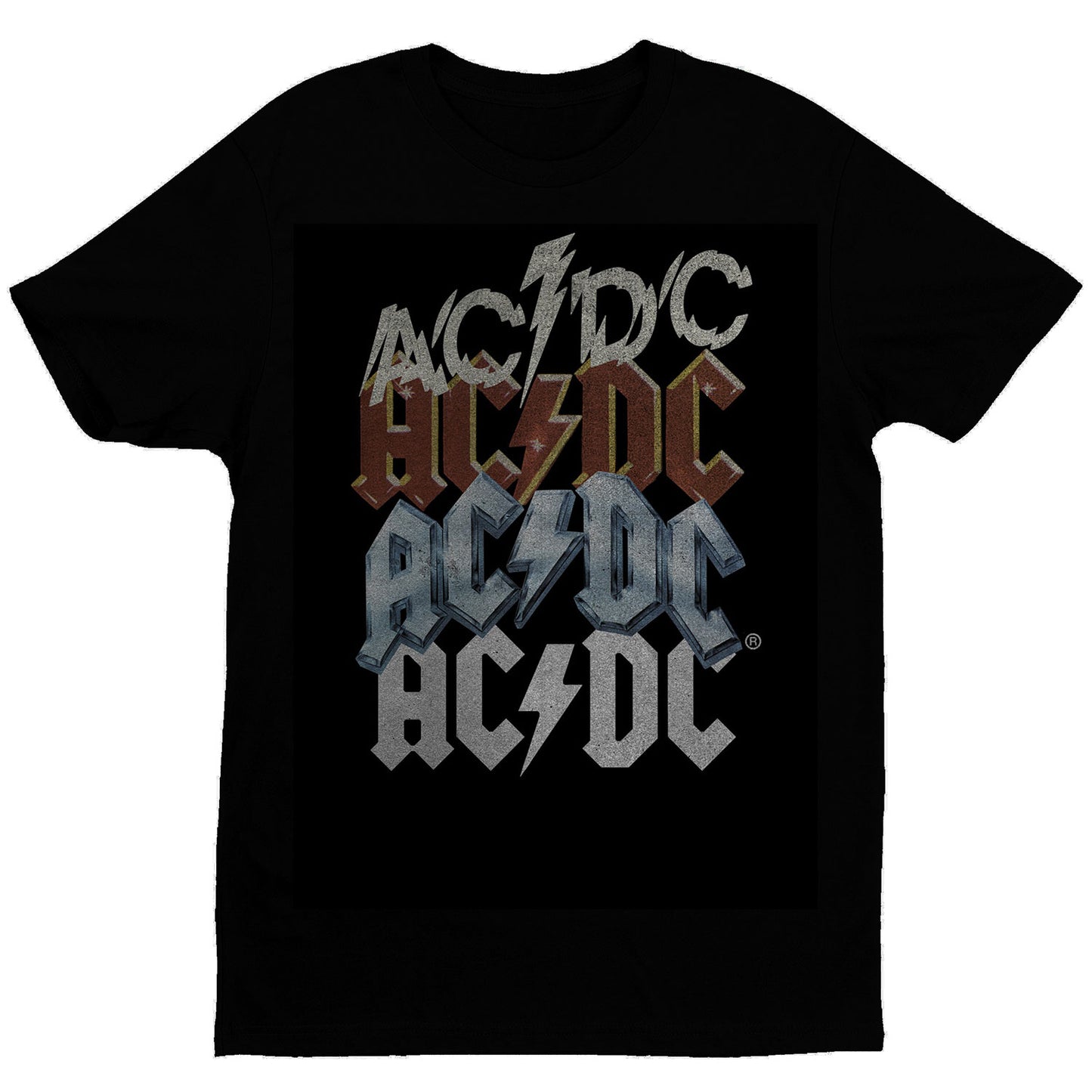 AC/DC Stacked Logo T-shirt