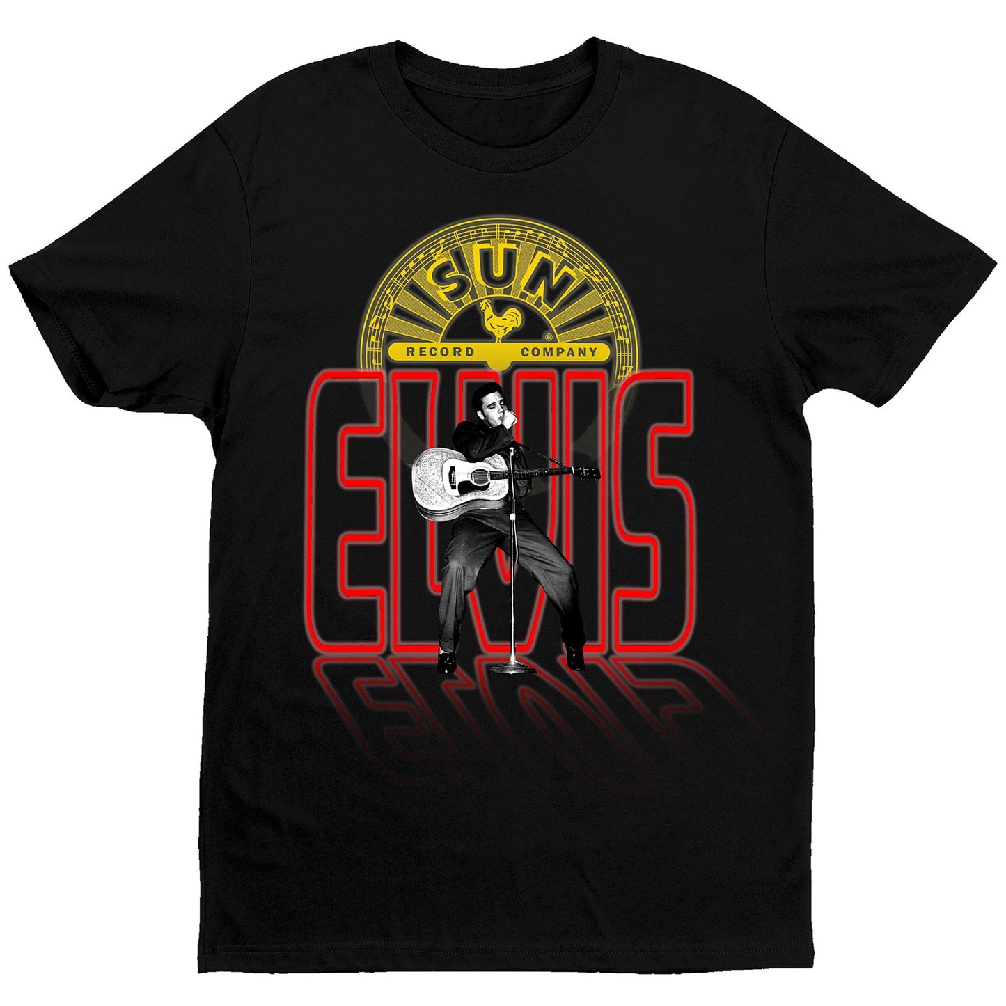 Elvis Presley Stage T-shirt Front