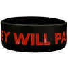 They Will Pass Rubber Bracelet