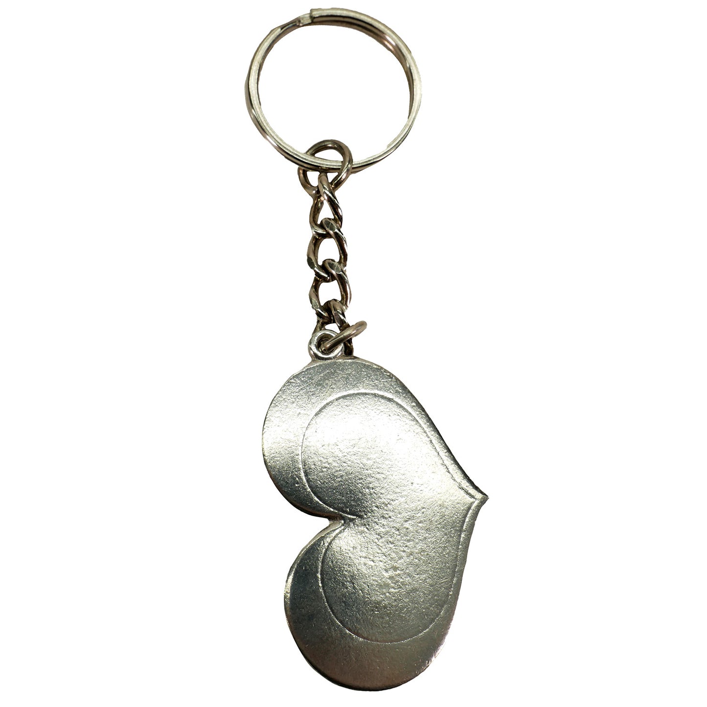 Keyshia Cole KC Heart Logo Metal Key Chain Back