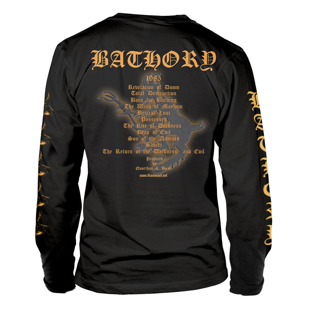 Bathory The Return Long Sleeve Back