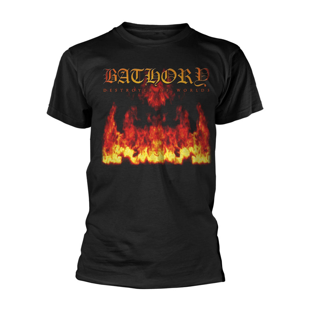 Bathory Destroyer Of Worlds T-shirt Front