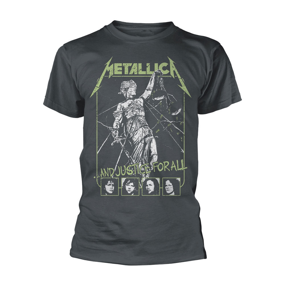 Metallica Justice For All Faces T-shirt Front