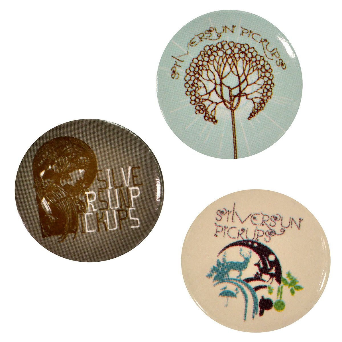 Silversun Pickups 3 Button Pack Collector Items Front