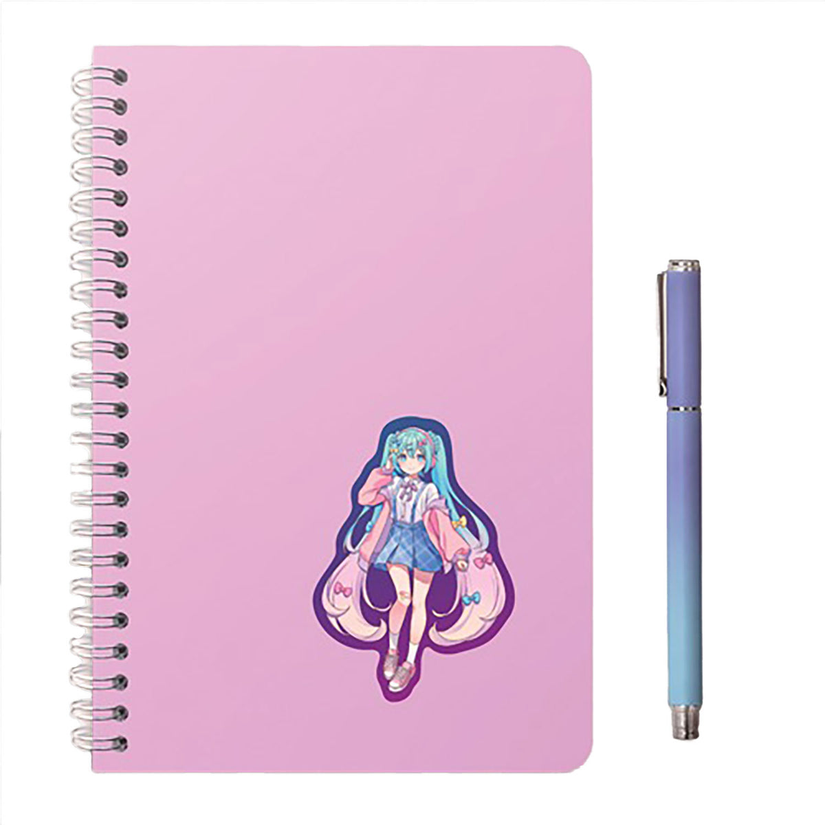 Hatsune Miku Miku Roomscapes 1 Sheet Decals Sticker Set Back