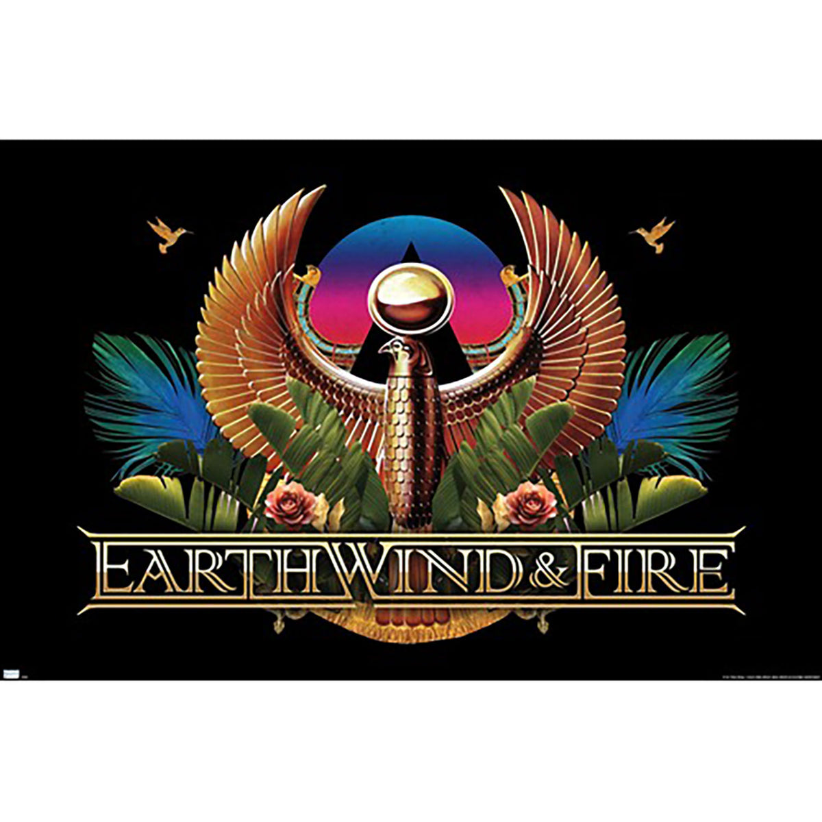 Earth Wind & Fire Logo Domestic Poster Front