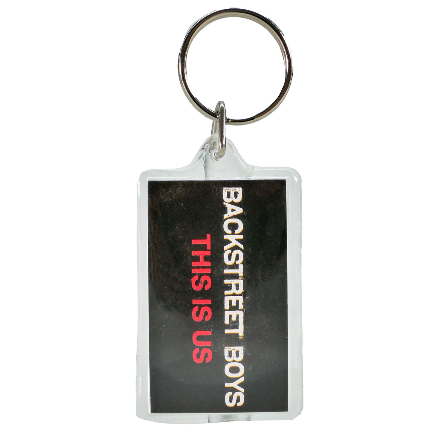 Backstreet Boys This Is Us Plastic Key Chain Back