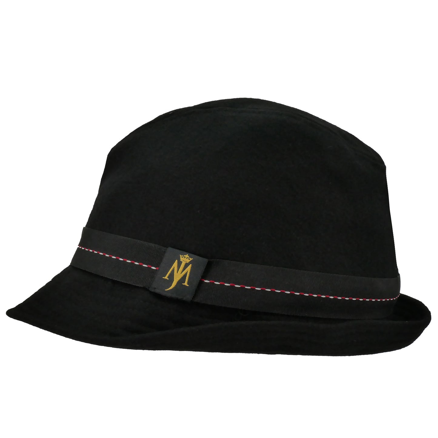 Michael Jackson MJ Logo Wool Fedora Baseball Cap Alt 2