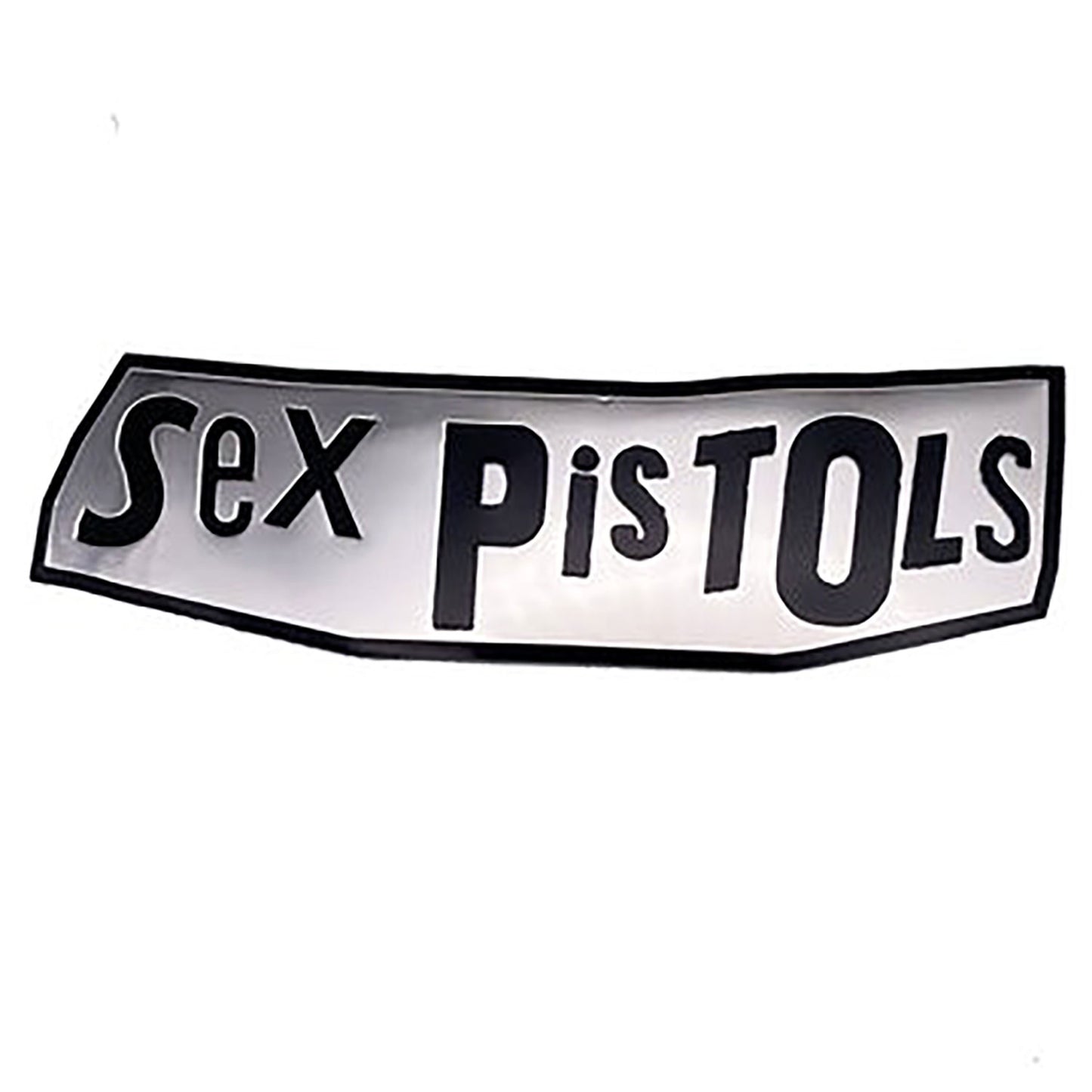 Sex Pistols Logo Metal Sticker Front