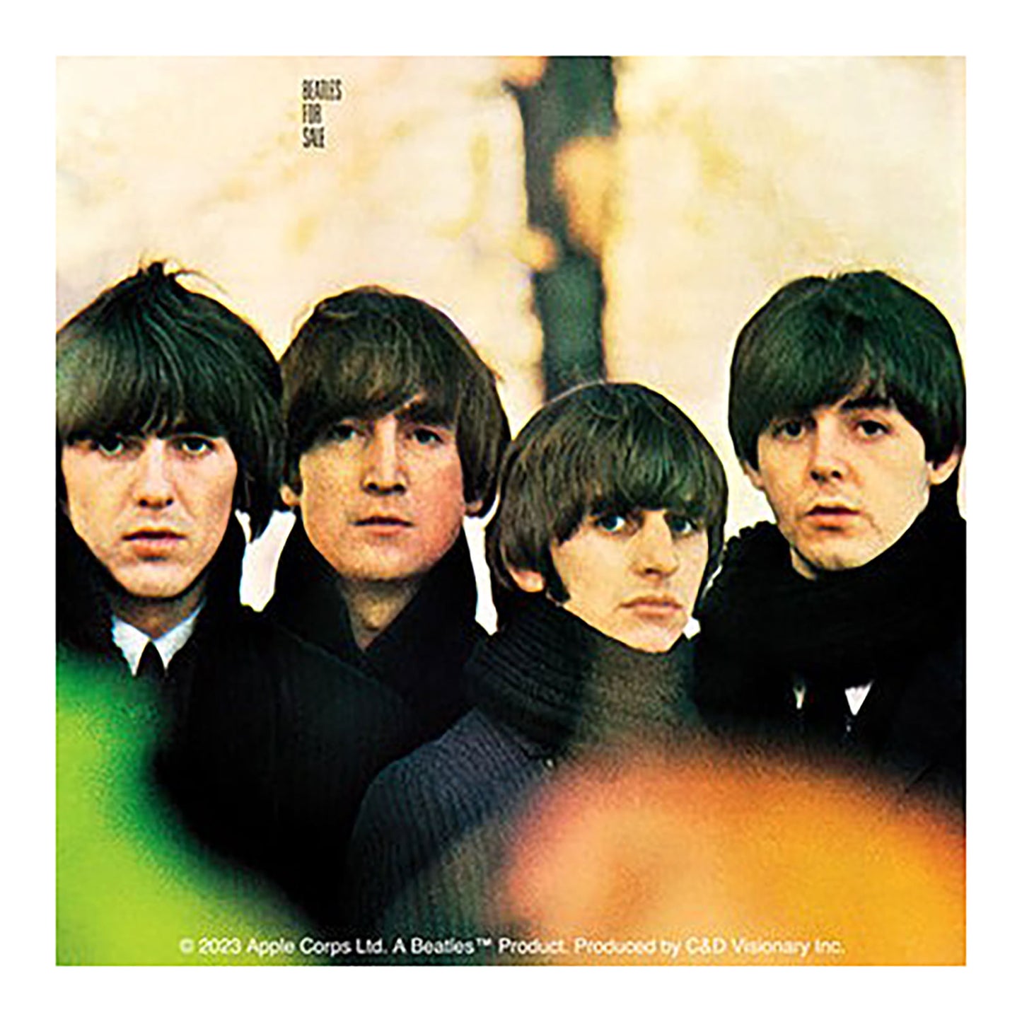 The Beatles For Sale Sticker Front