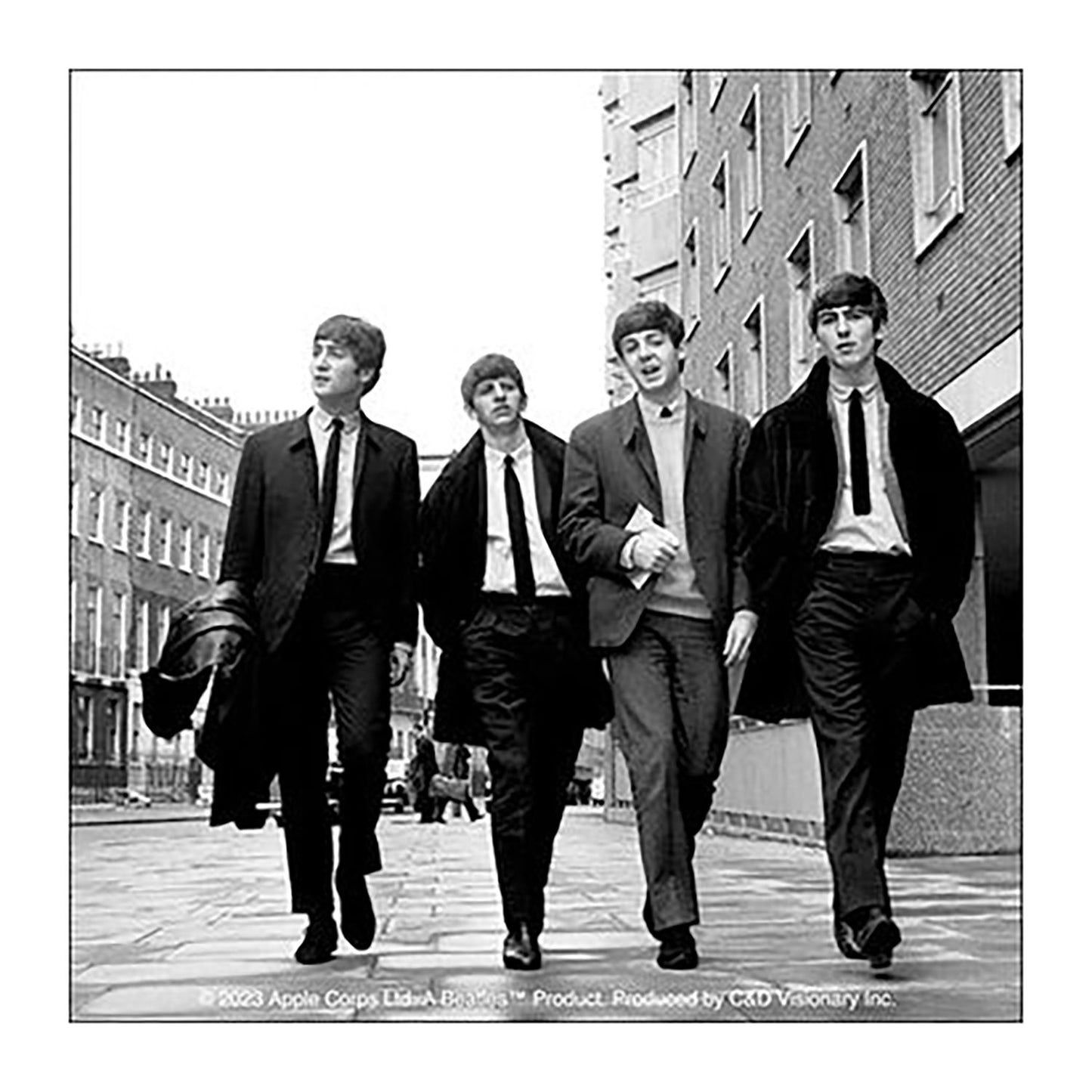 The Beatles Street Photo Sticker