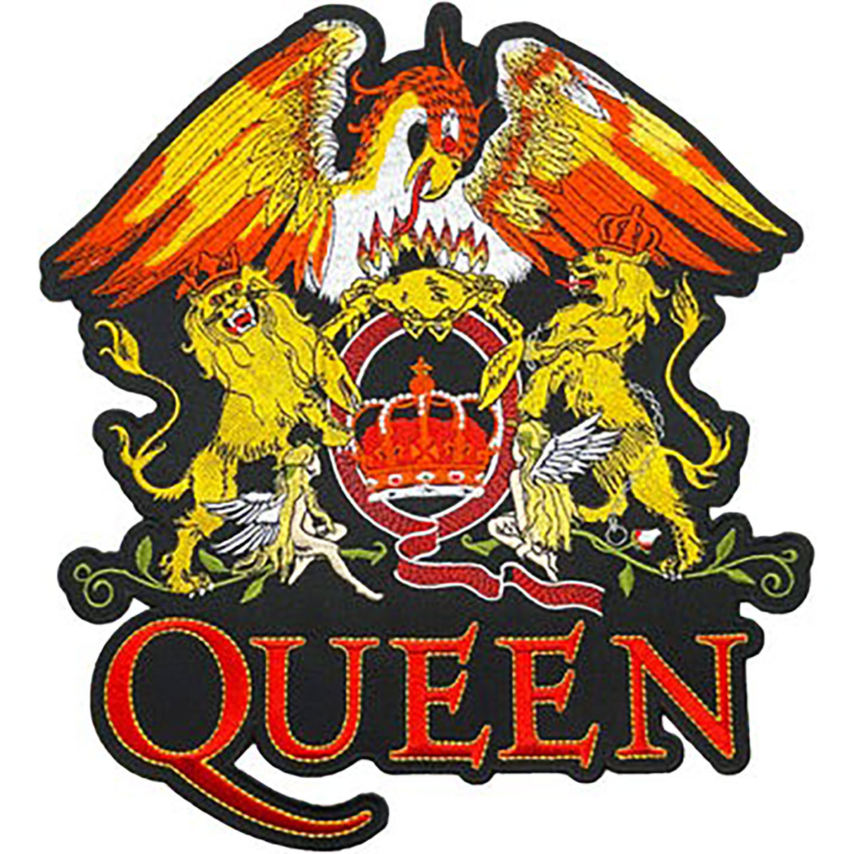 Queen Classic Crest Back Patch Front
