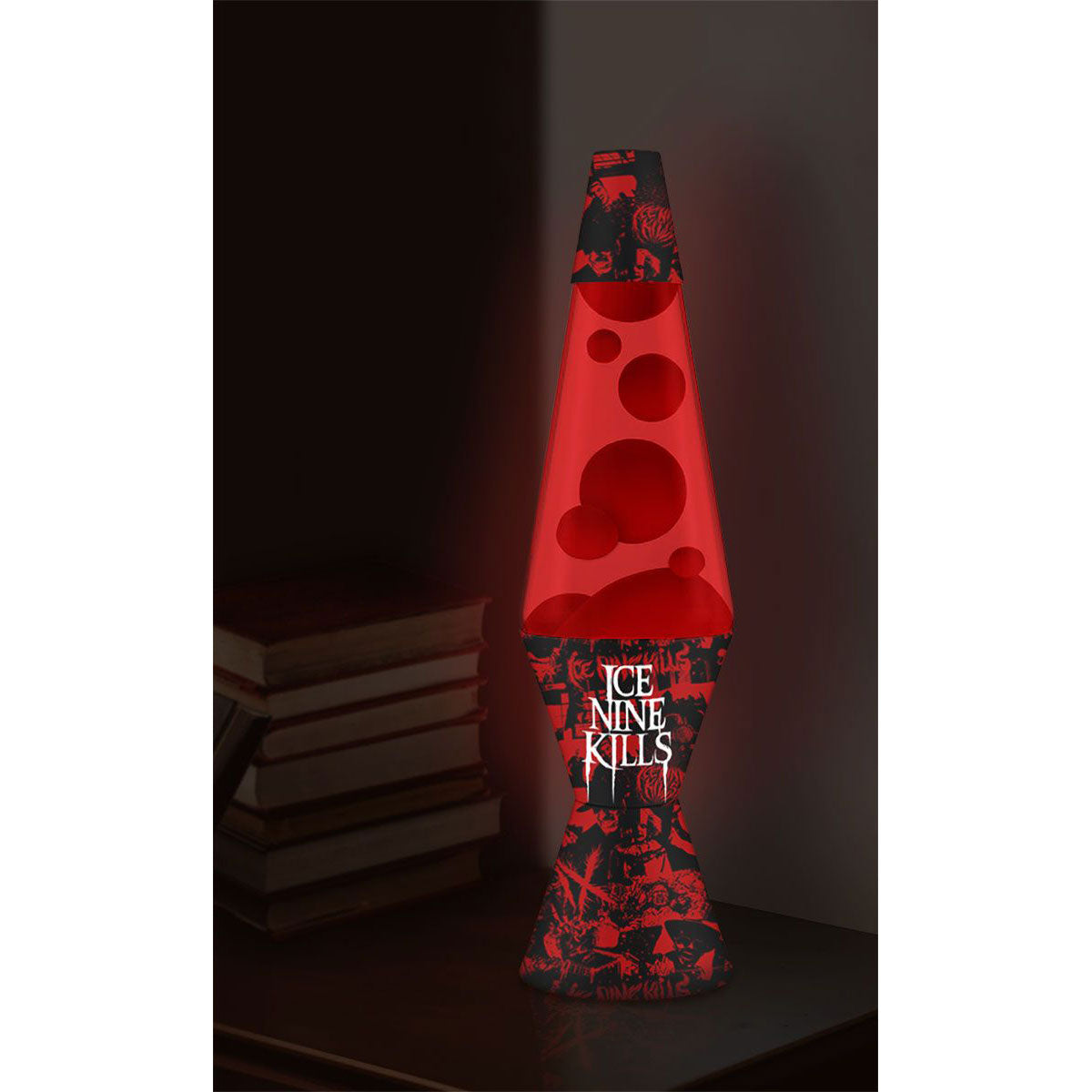 Ice Nine Kills Drip Logo Lava Lamp (Rockabilia Exclusive) Lamp Back