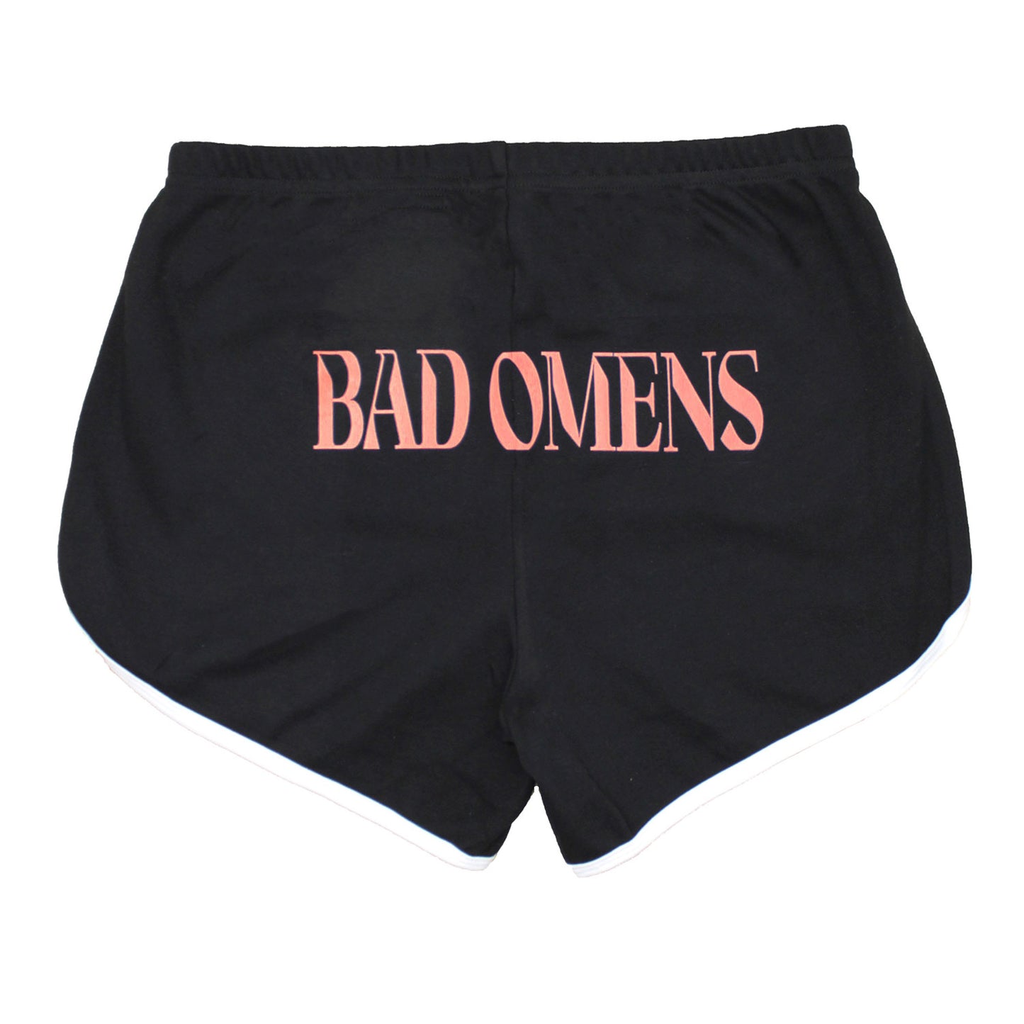 Bad Omens Pink Logo & Symbols (Rockabilia Exclusive) Booty Shorts Back