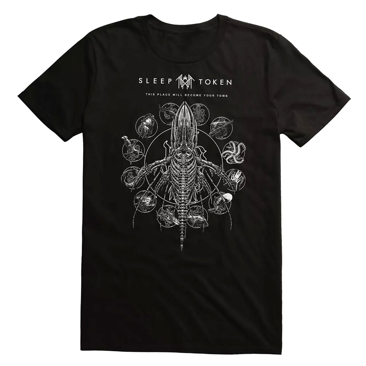 Sleep Token Tomb Whale Slim Fit T-shirt Front